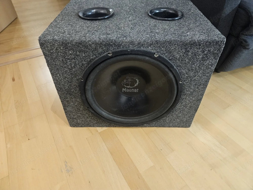 Subwoofer und verstärker Magnat