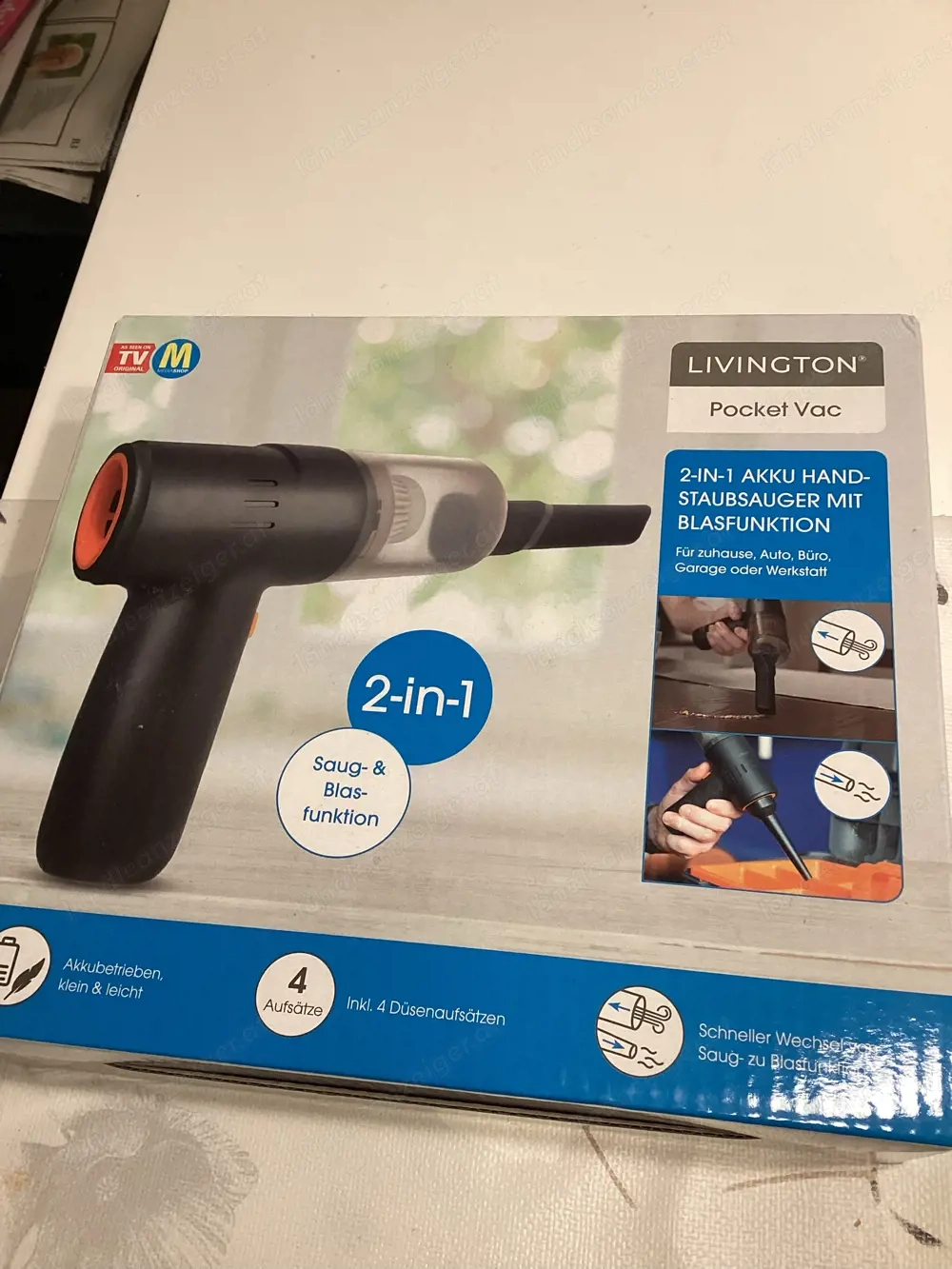 Akku Handstaubsauger