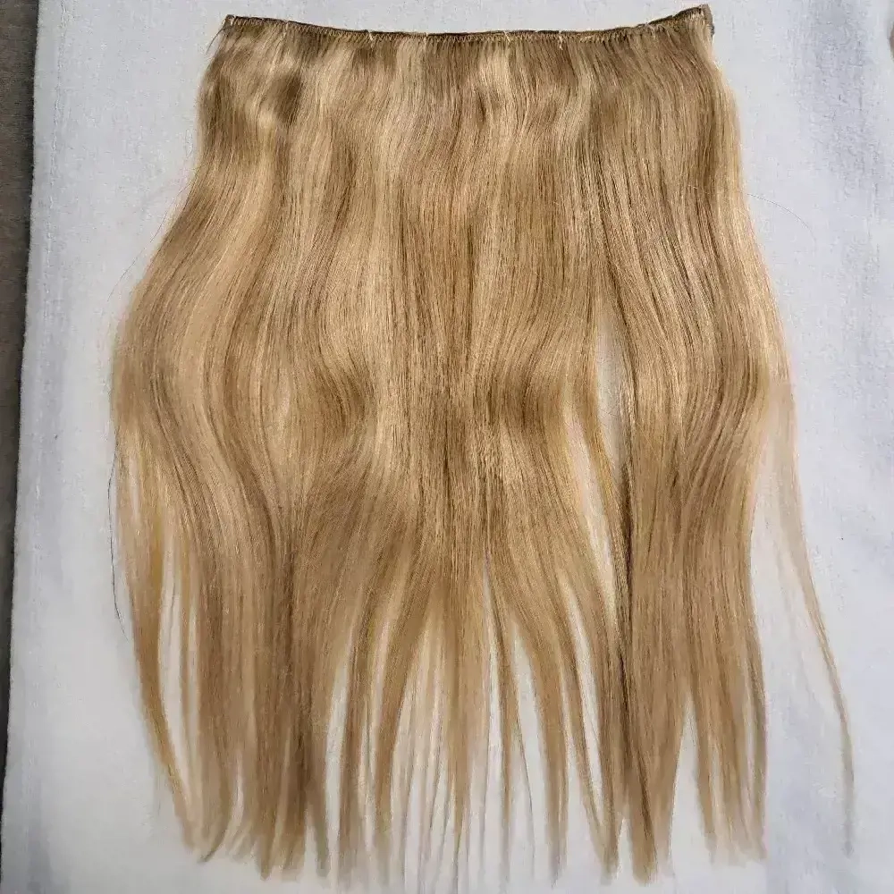 Echt Haarteil mit Clips