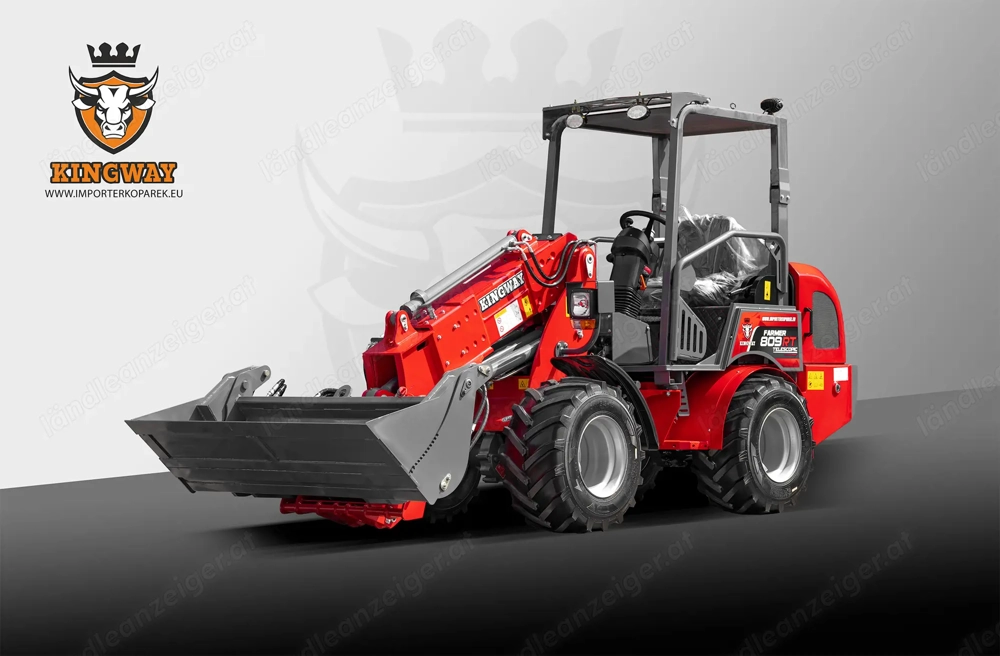 Radlader Teleskop FARMER 809RT Euro5 Hoflader Kingway Deutschland