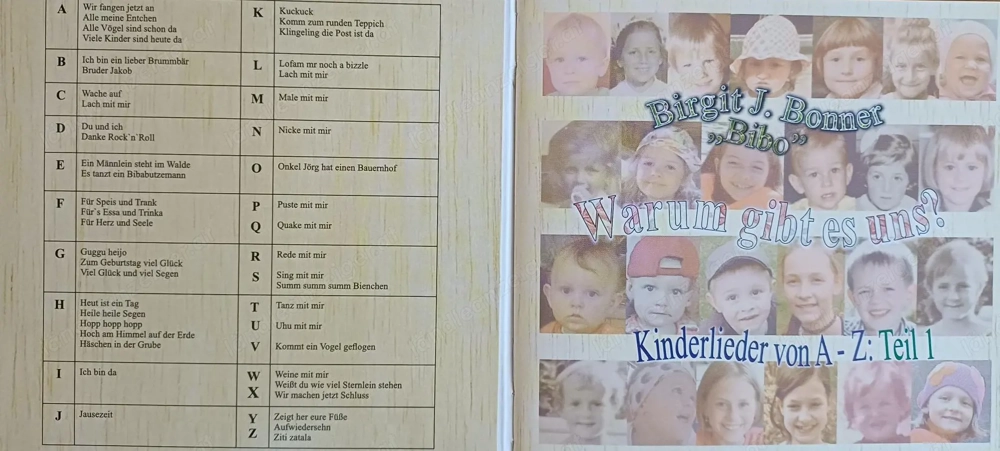 Kinderlieder von A - Z