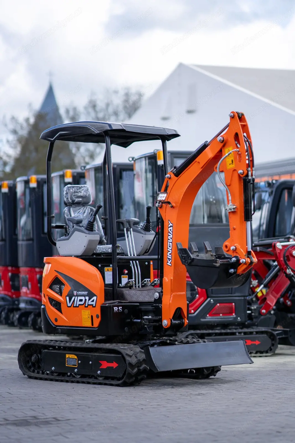 Bagger Minibagger VIP 14 Schaufel x 3 Kingway Deutschland