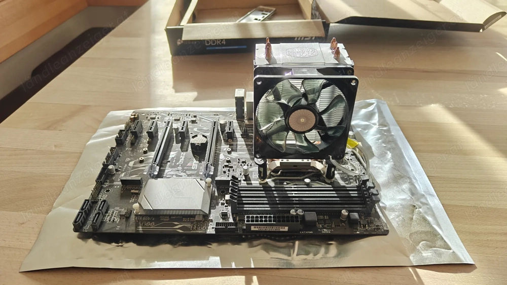 i7 7700 mit Asus Prime Z270-P und  TX3 Evo
