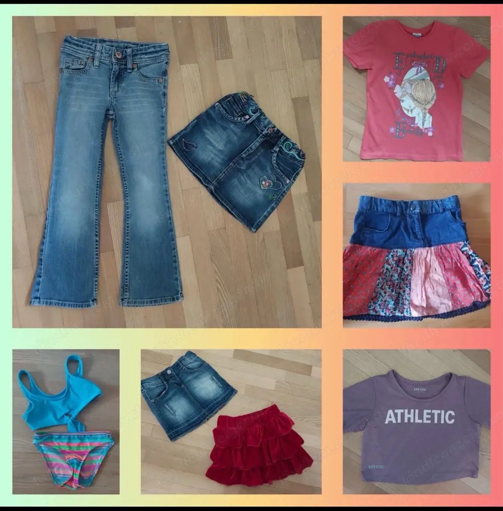 9.tlg. Mädchenset Gr.110 116