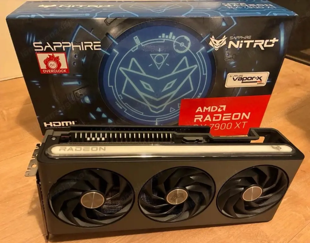 Grafikkarte - Radeon RX 7900 XT Nitro + Saphire 20GB