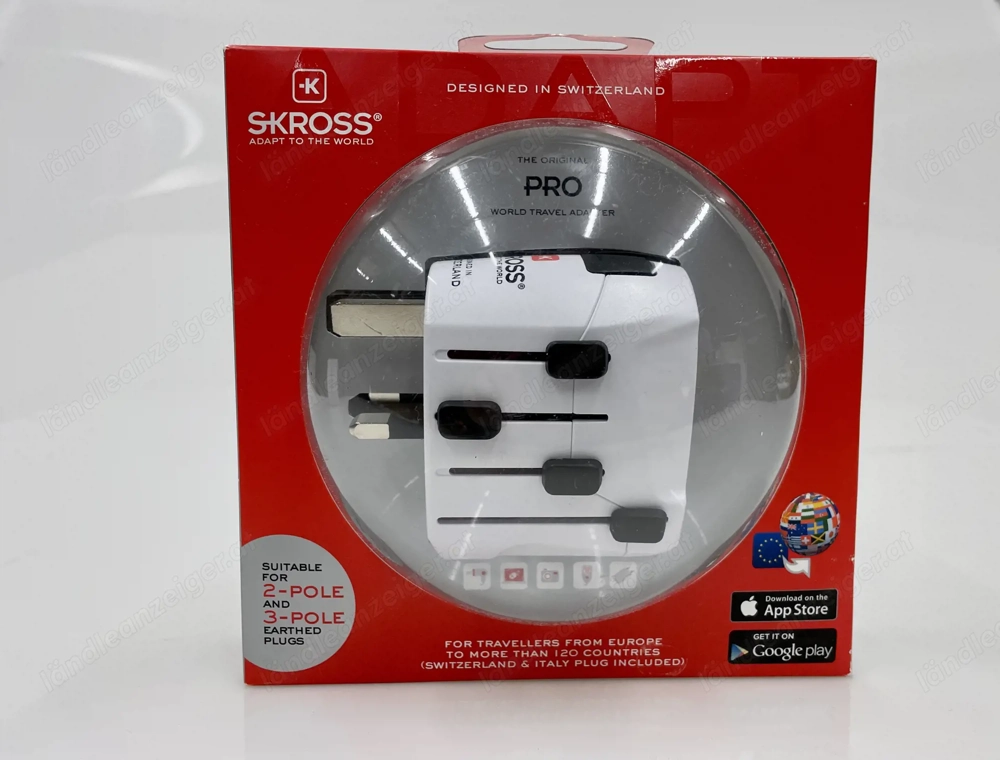 SKROSS Reiseasteckeradapter (NEU)