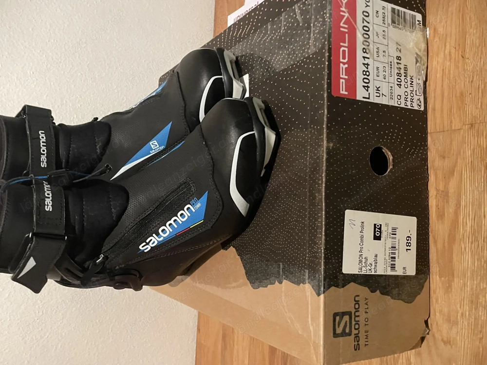 Salomon Langlaufschuh pro combi prolink 40 2 3