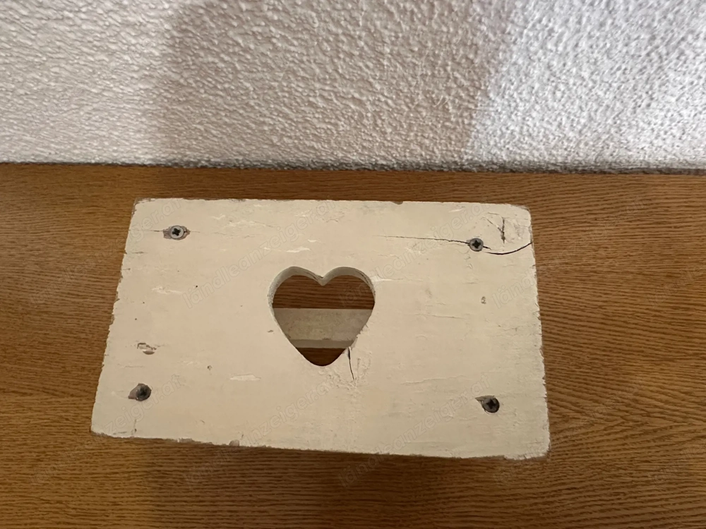  Holz-Schemel   Hocker   weiß | kompakt & vielseitig einsetzbar