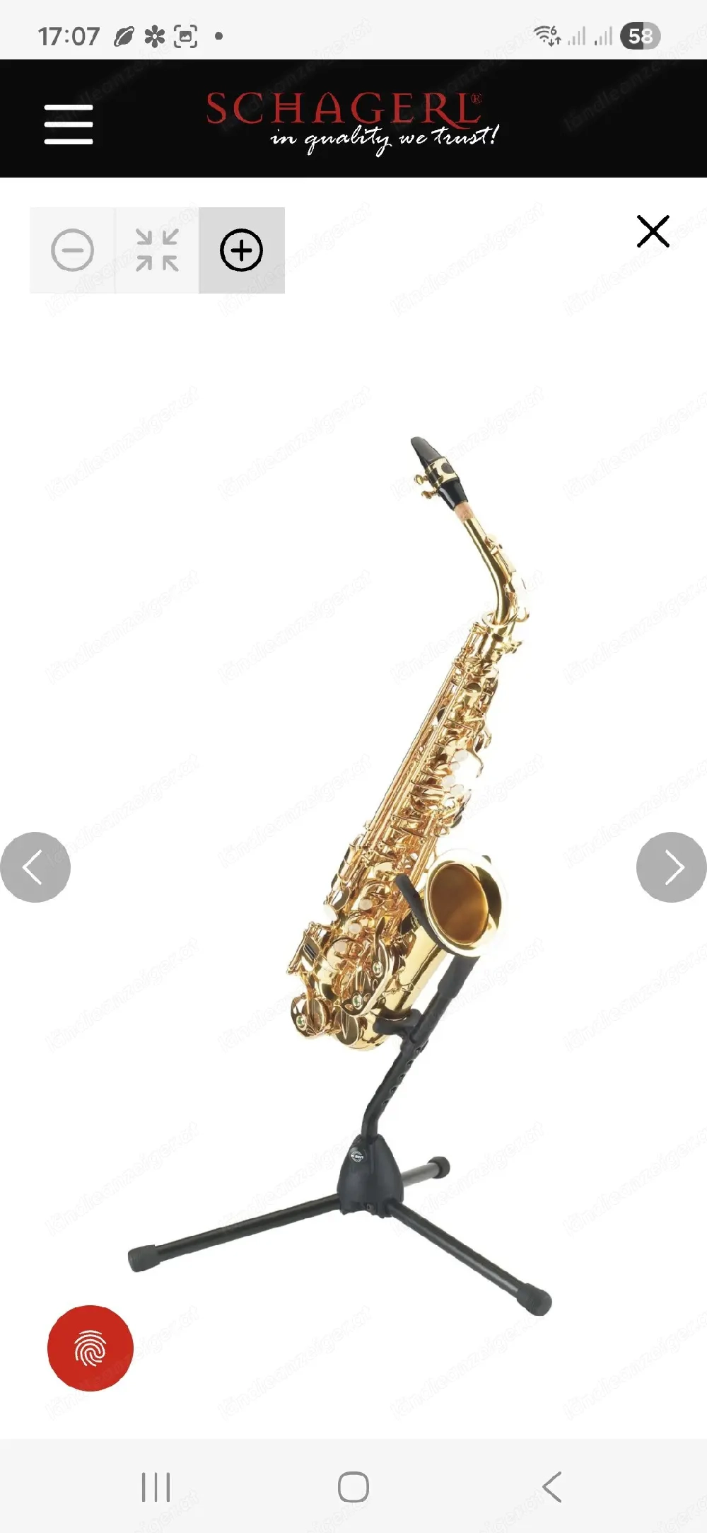 Saxophonständer