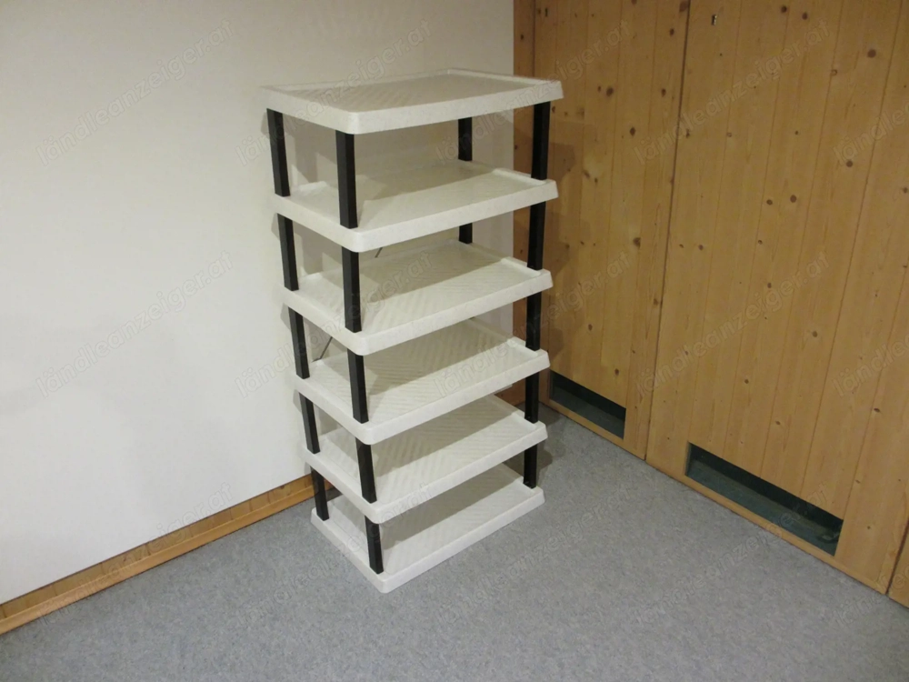 Schuhgestell mit 6 Abstellflächen