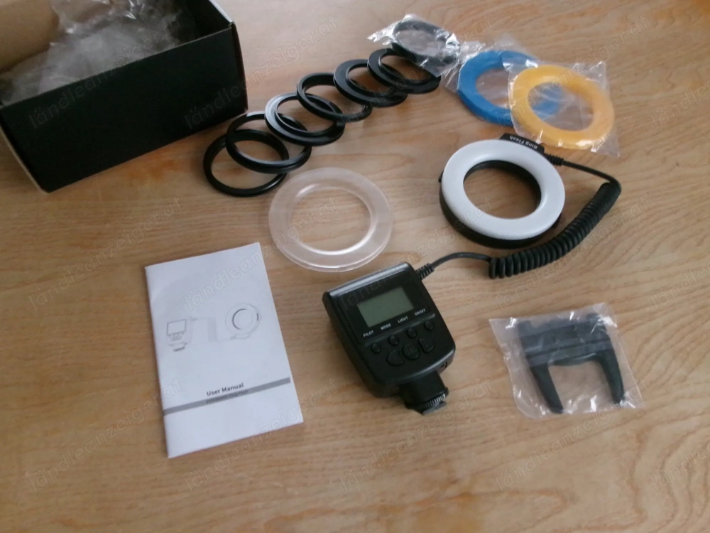 LED Ring Flash - Ringblitzlicht