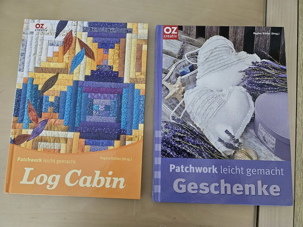 2 Patchwork Bücher