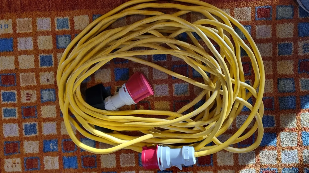  20m Starkstromkabel (5x 2.5mm) 