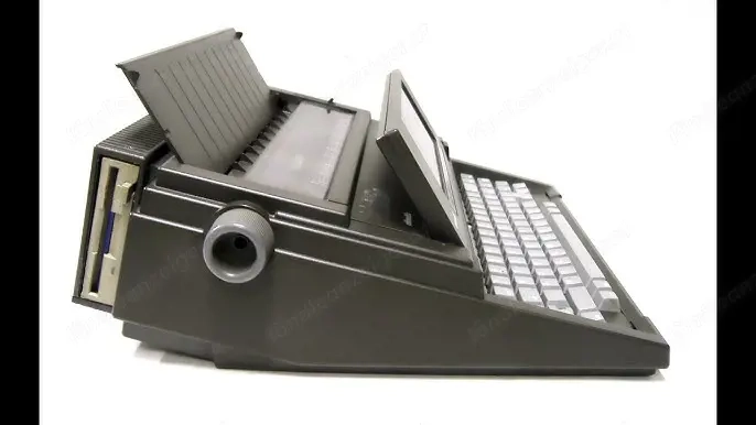 Schreibmaschine mit Diskettenspeicher