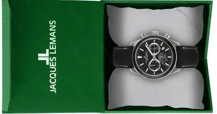 Jaques Lemans  ECO POWER 1-2115A  Chronograph NEU