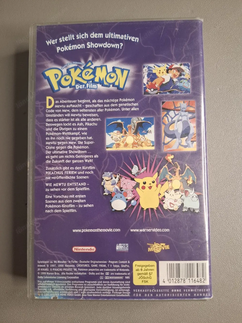 Pokémon: Der Film + Mew-Promo-Karte (2000)