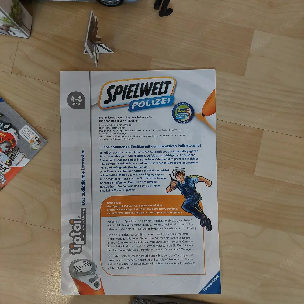 Spielewelt Polizei Tiptoi