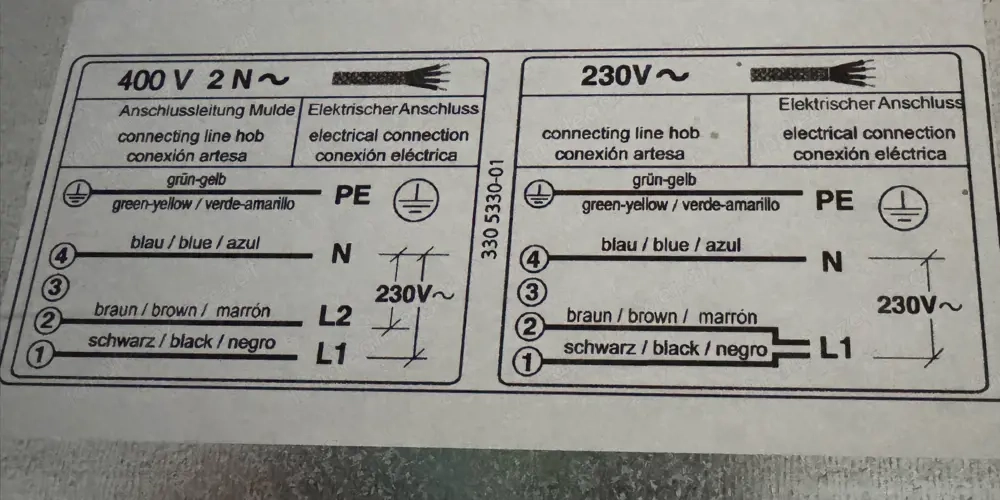 AEG Glaskeramik Kochfeld 76x50cm 