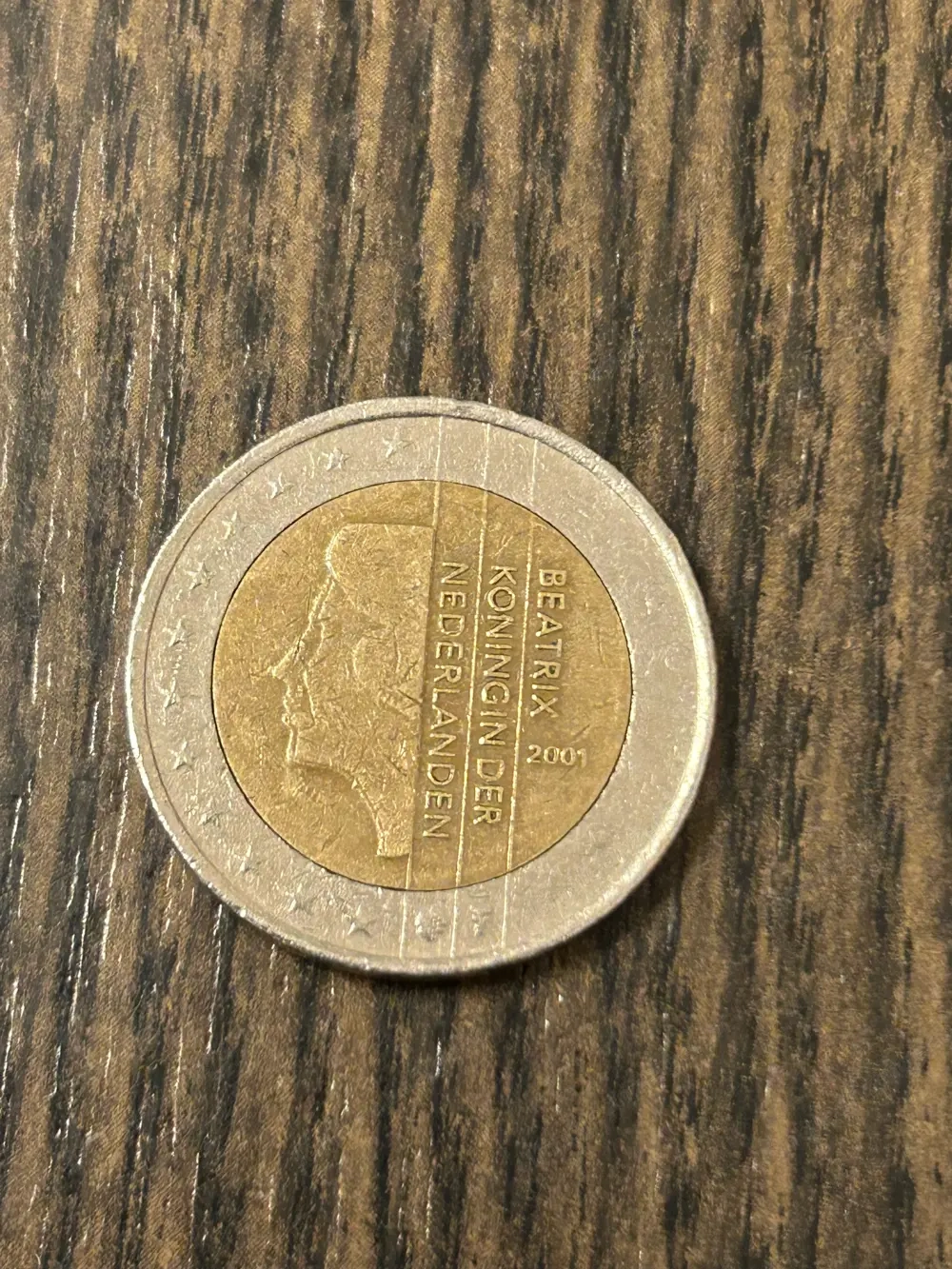 2 Euro Umlaufmünze Niederlande 2001