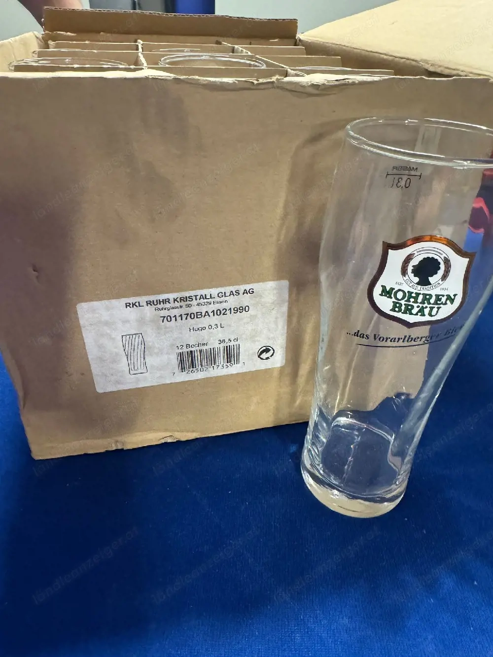 Mohren Biergläser