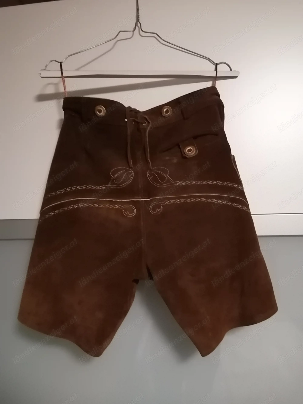 Lederhose,echtes Leder,mit Hemd