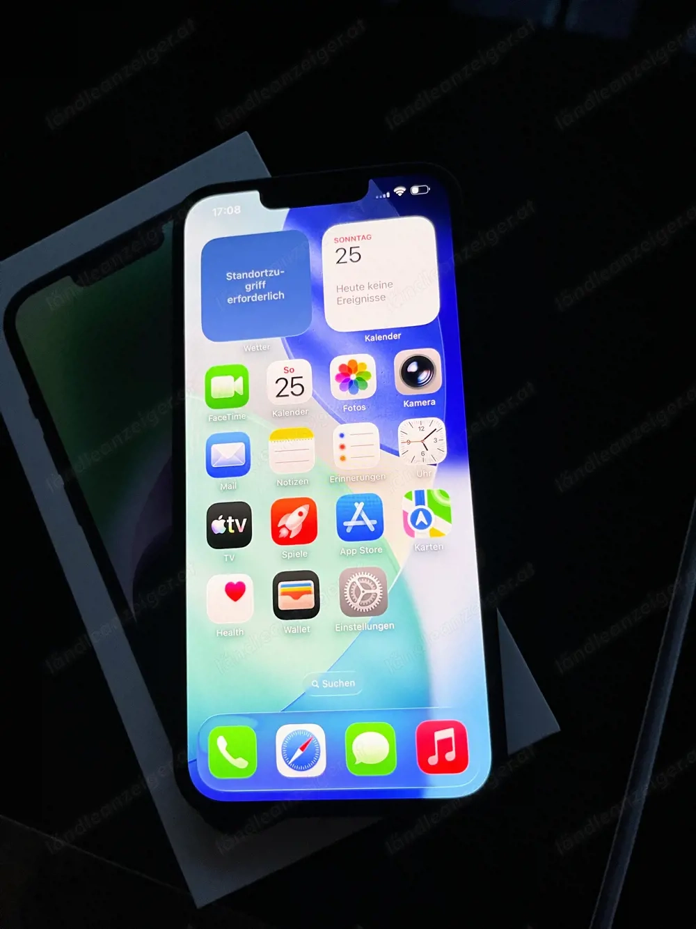 iPhone 14 in Midnight