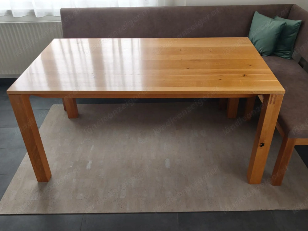 Esstisch (Eiche Massivholz) lackiert