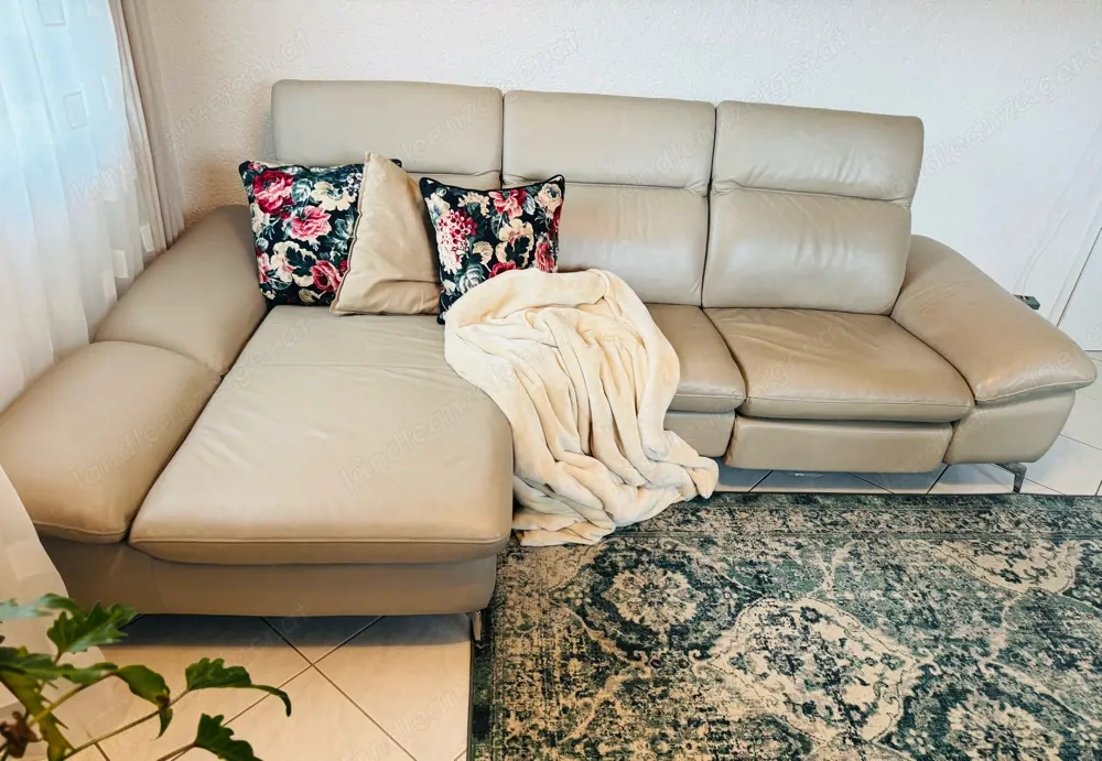 Leder Sofa, super Zustand