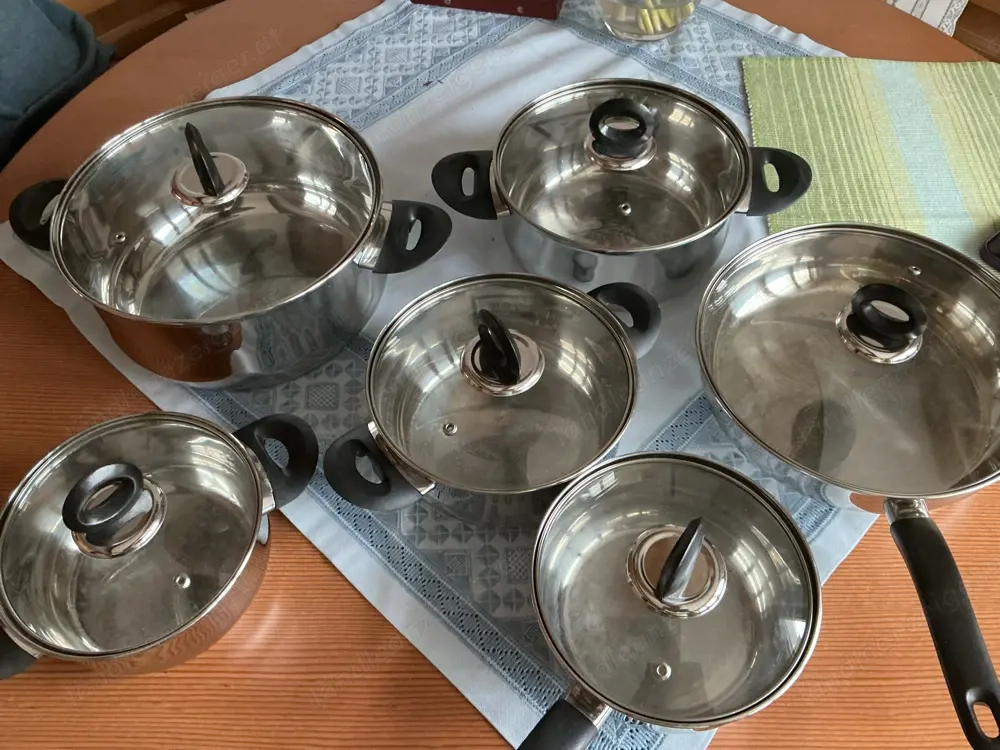 6 Kochtöpfe