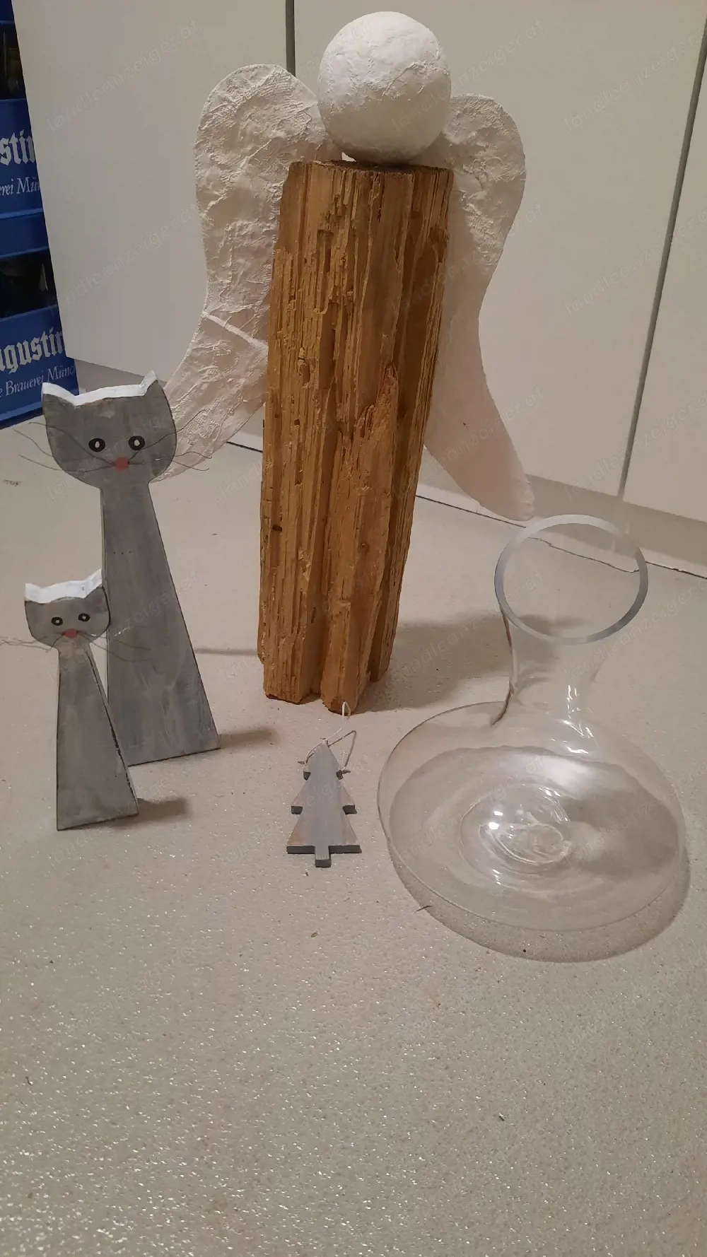 Deko  und Wein Karaffe 