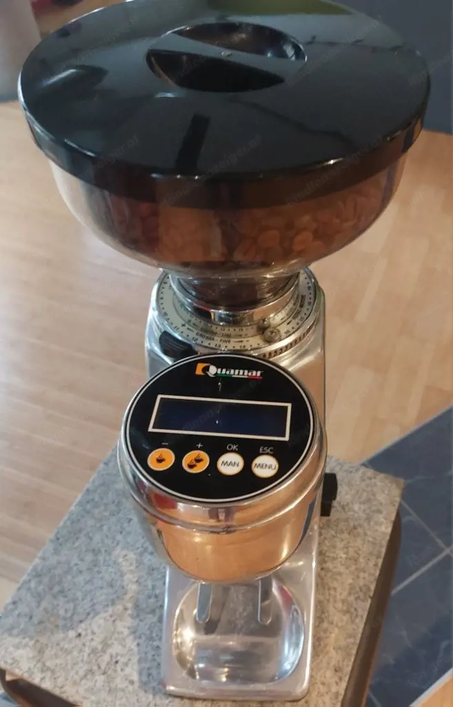 Profi Siebträger Kaffeemaschine mit Zubehör