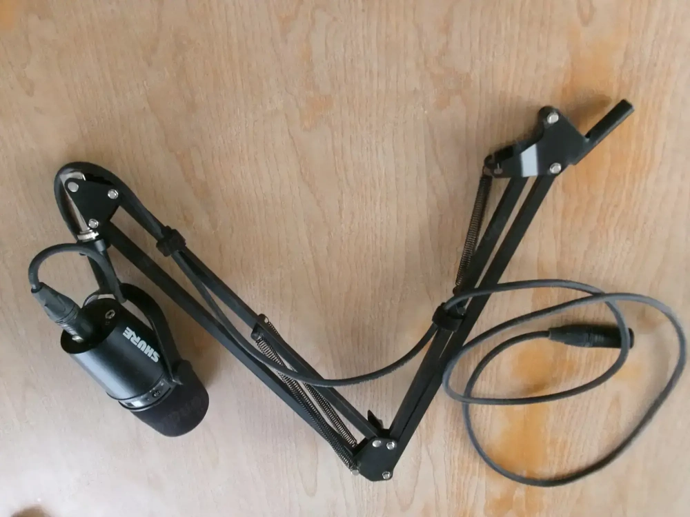 Shure Mikrofon + Zubehör 