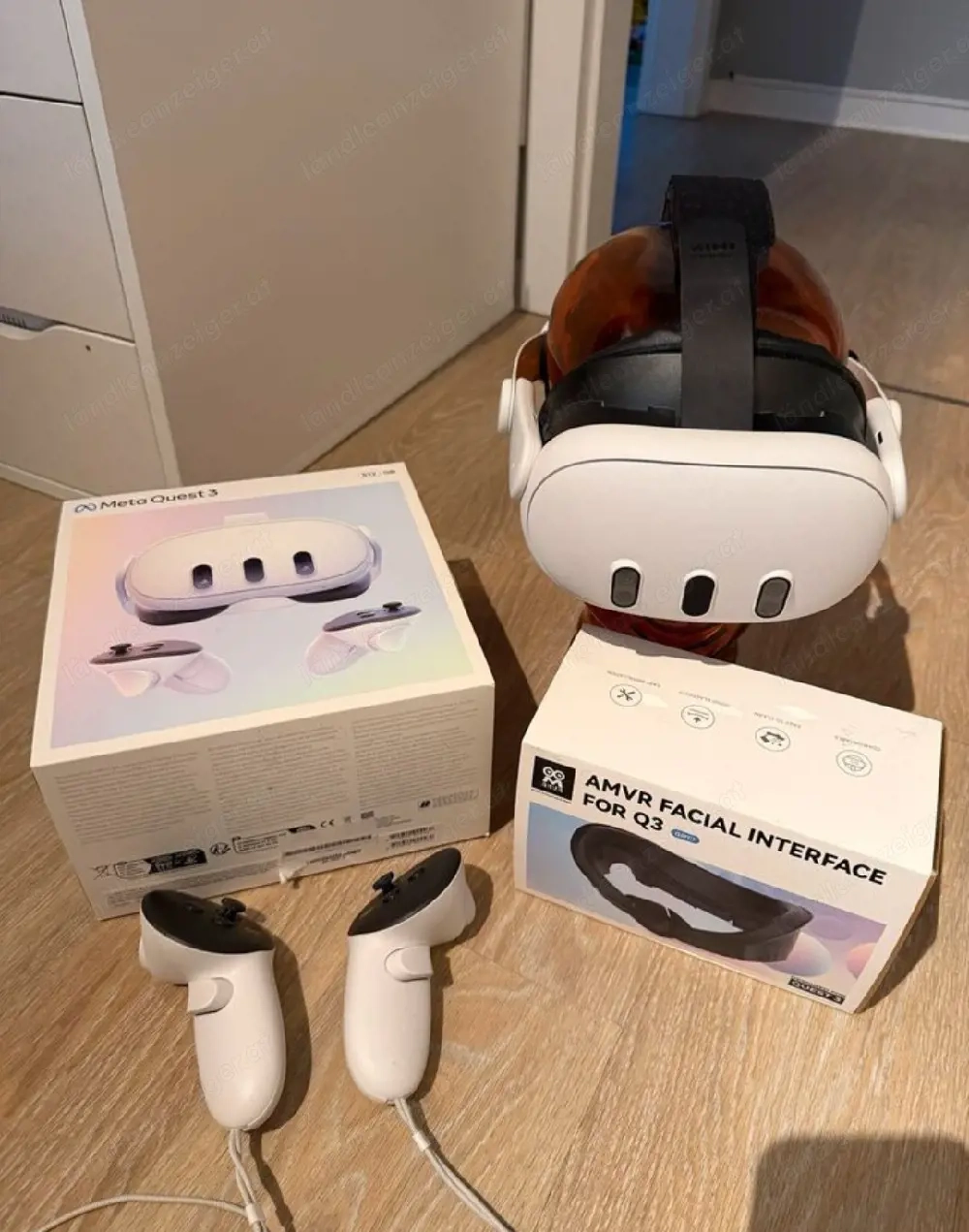 Meta Quest 3 512GB VR-Headset mit Controllern OVP