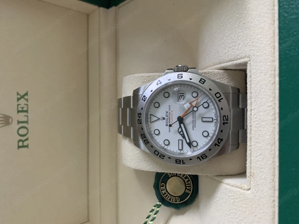 Rolex EXPLORER weißes Zifferblatt 