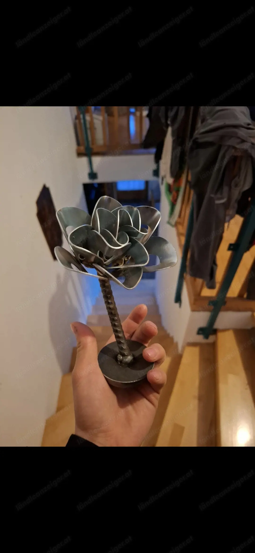 Metall Blume Personalisierbar | Perfekt als Geschenk