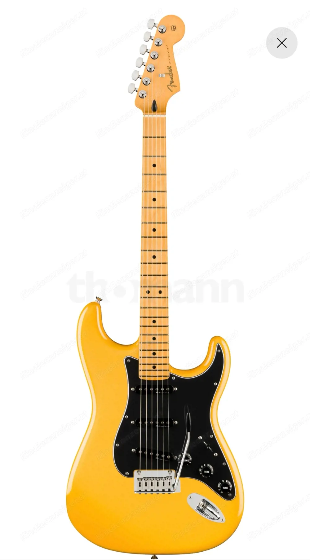Fender Player II modified Stratocaster