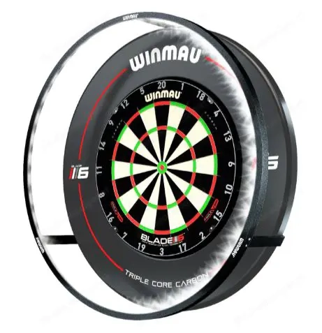 Winmau Plasma Dartboard Beleuchtung