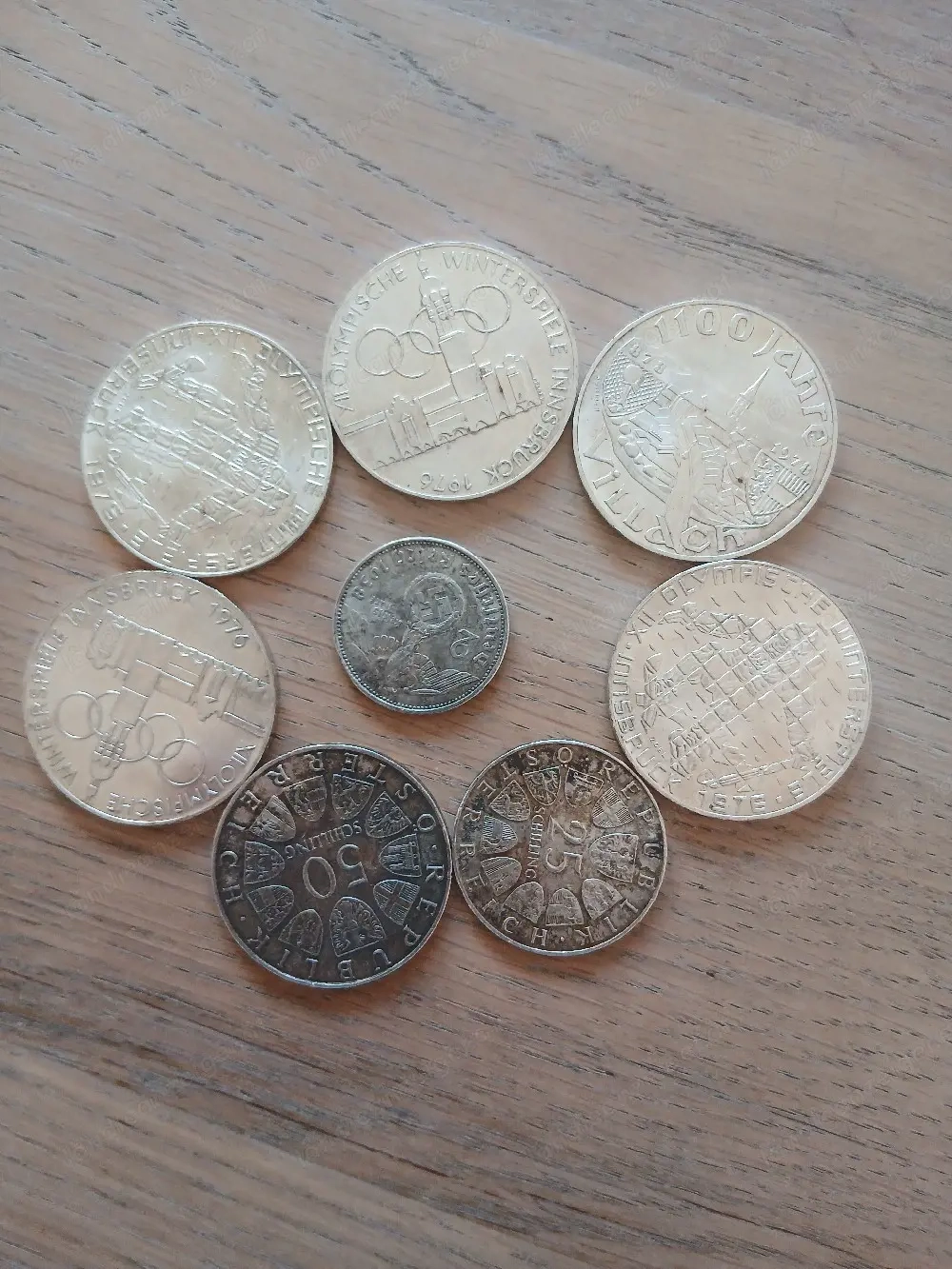 Seltene Silbermünzen