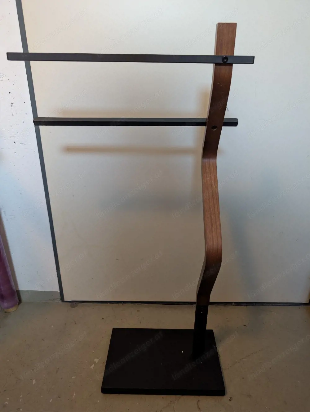 Handtuchhalter Holz Metall