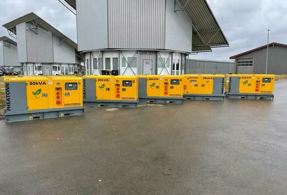 Notstromaggregat- 60 50 38 30 20 KVA - Stromerzeuger - Stromaggregat