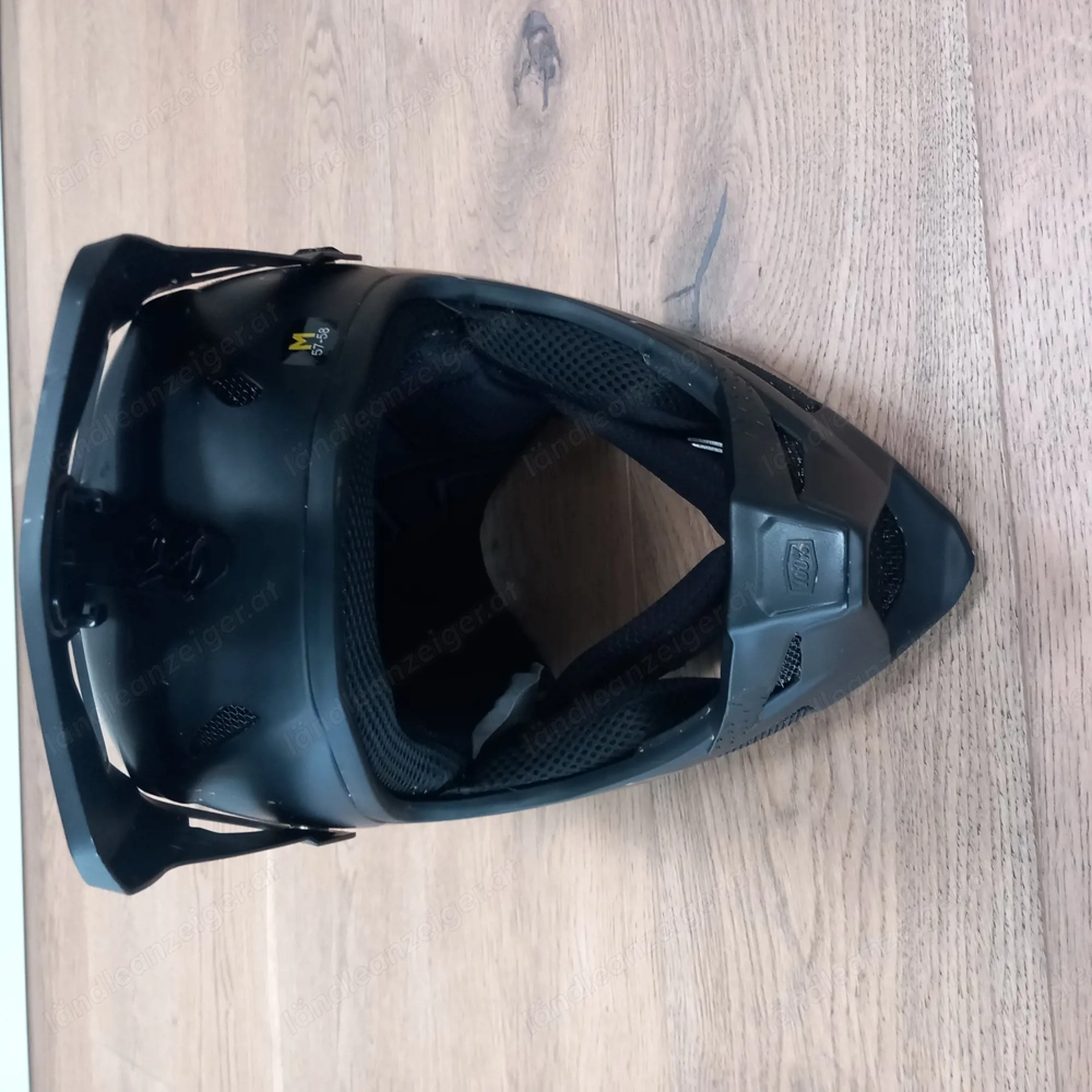 100 % Status Fullface Helm -  M  -Schwarz