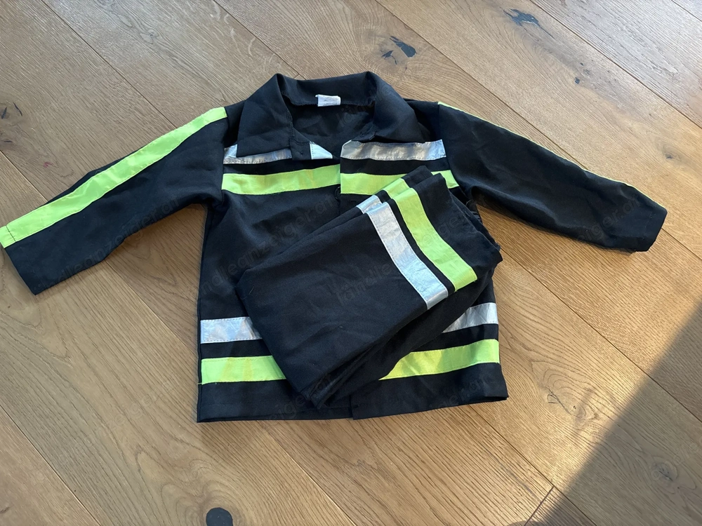 Faschingskostüm Feuerwehrmann