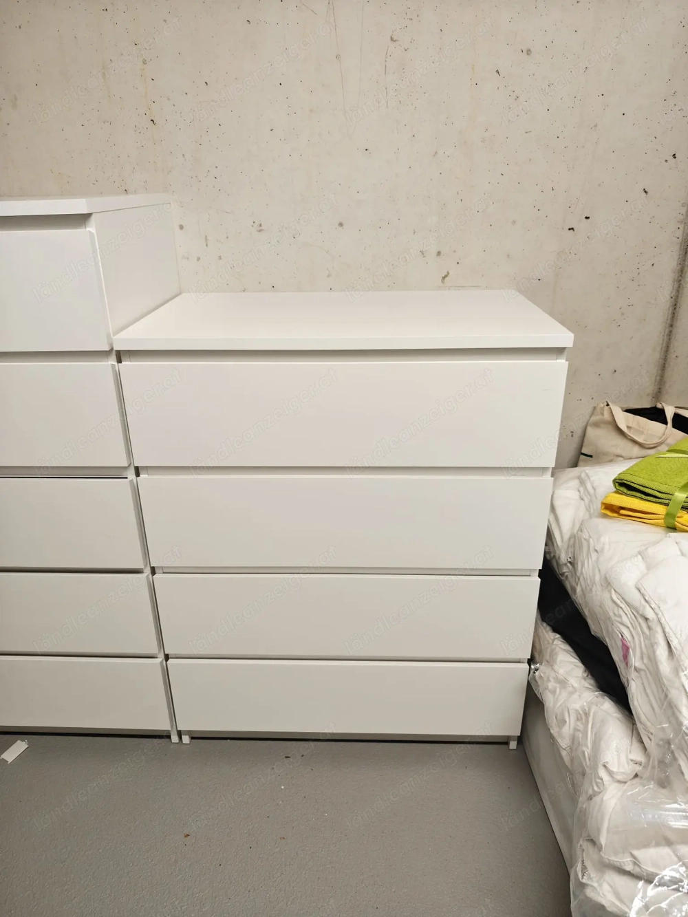 IKEA KULLEN Kommode weiß   4 Schubladen   Top Zustand!