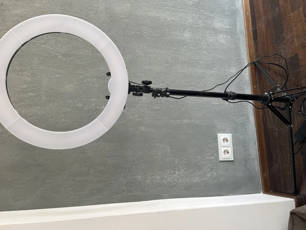 LED Ringleuchte für Videos u. Selfies 
