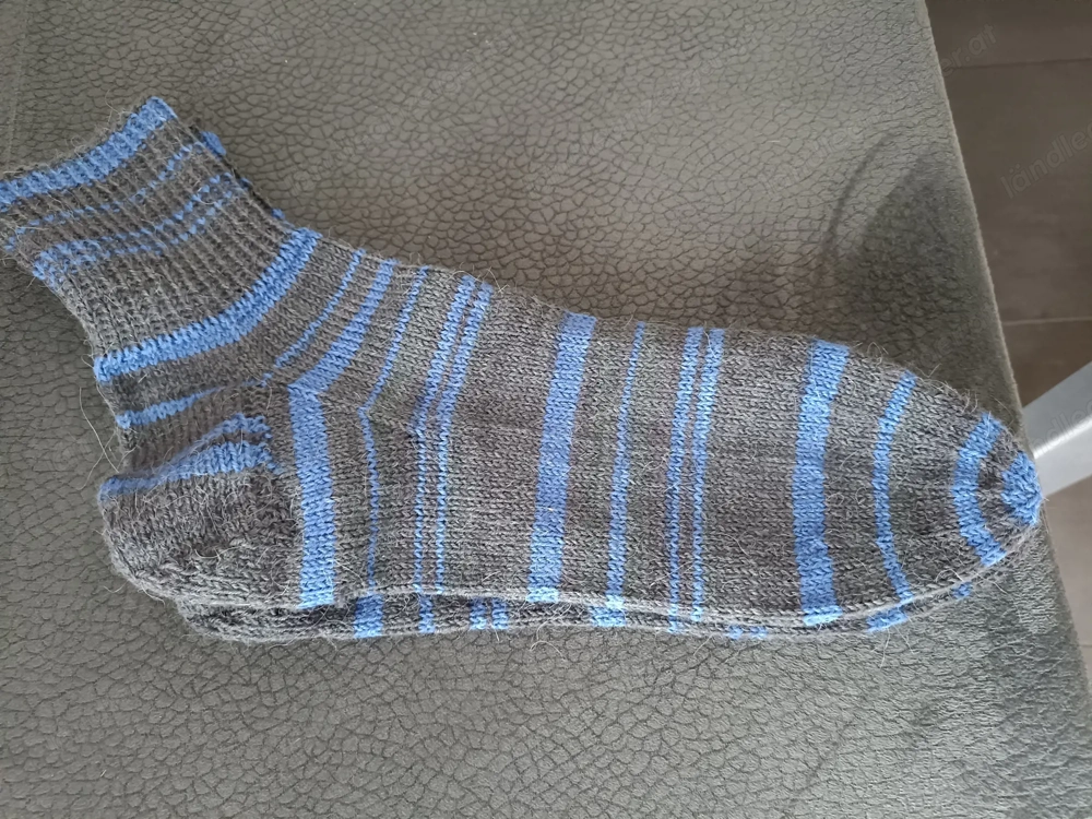 Wollsocken, handgestrickt