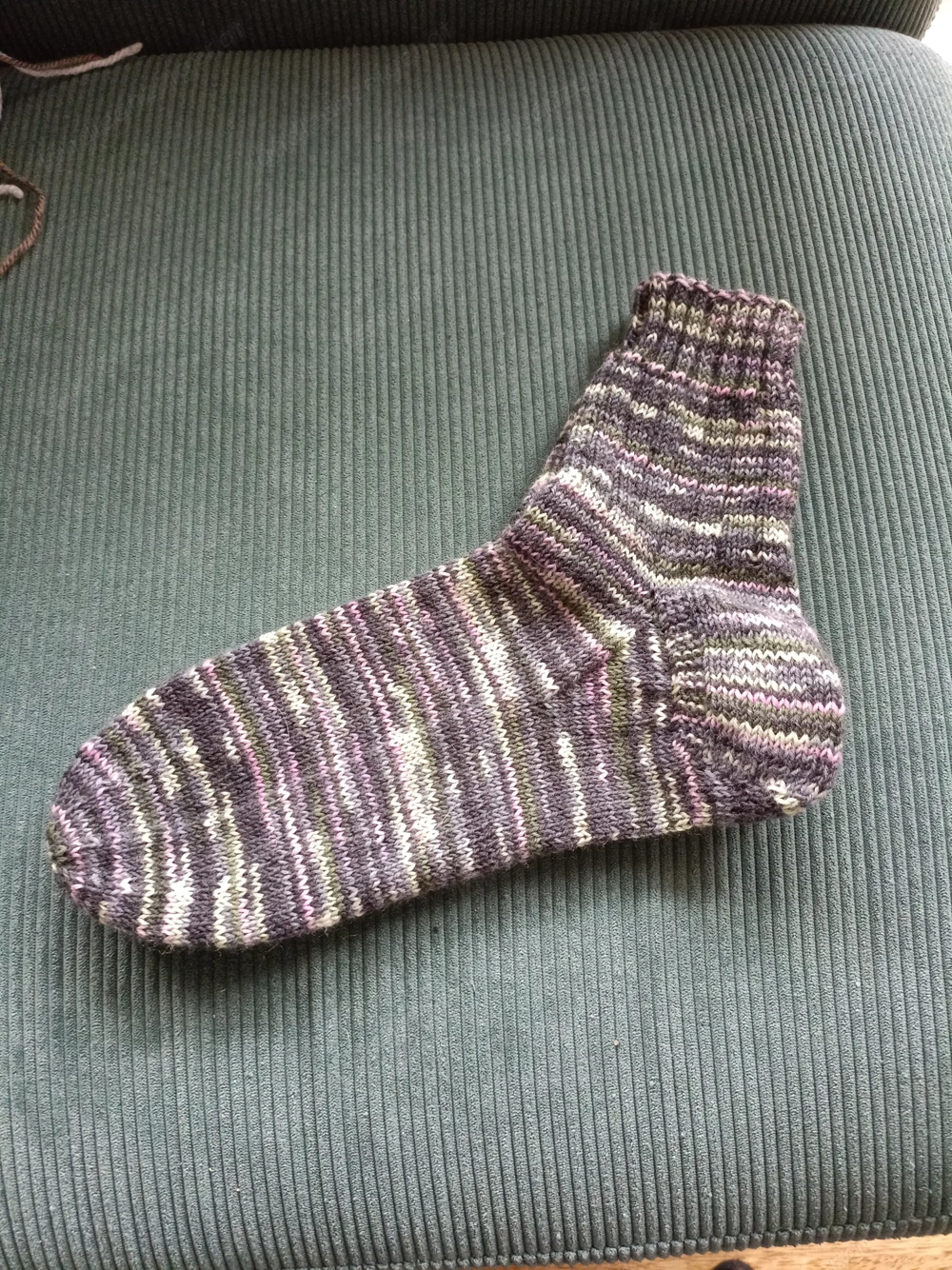 Wollsocken, handgestrickt 