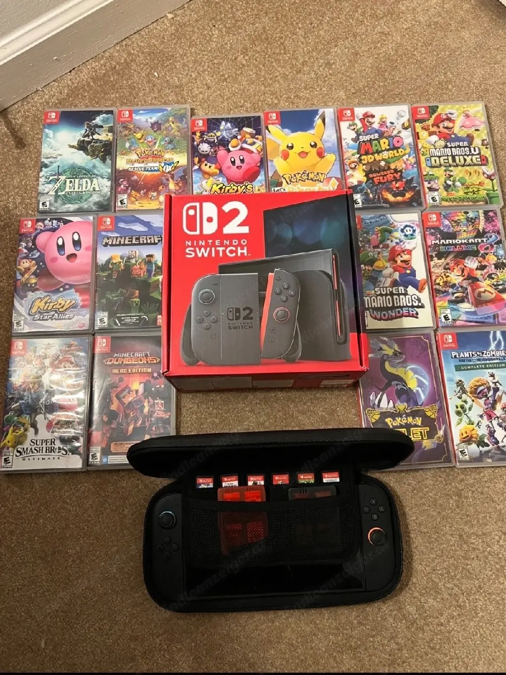 Nintendo Switch 2 mit 17 Spielen + Switch 2 Pro Controller