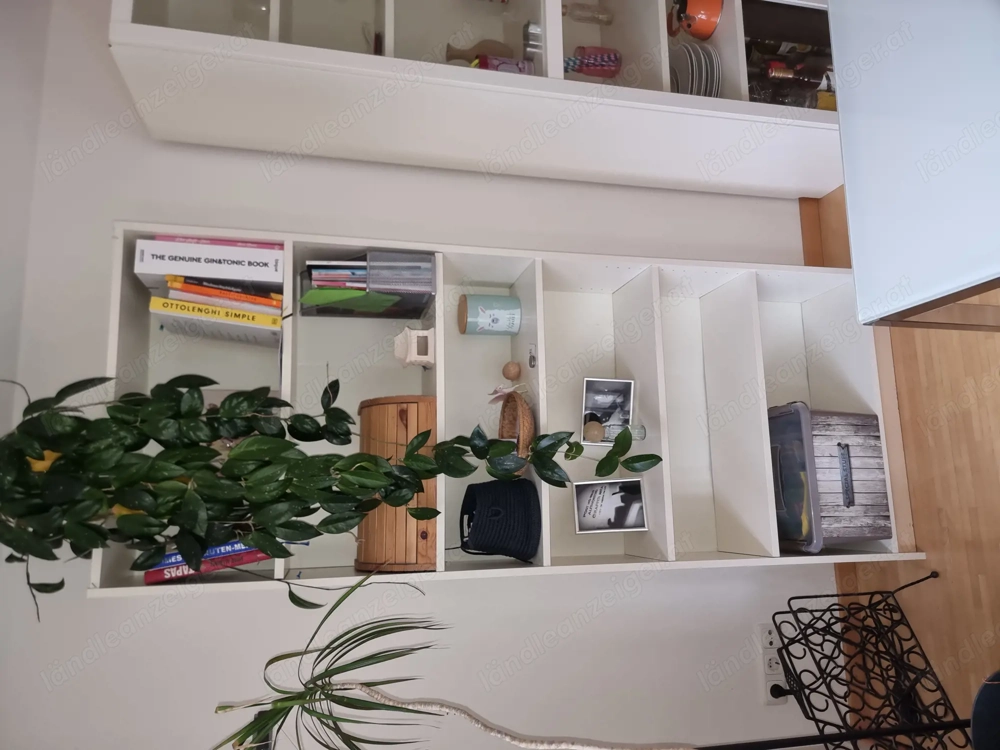 3x IKEA BILLY Regale (inkl. 1x Vitrine mit Glastüren)