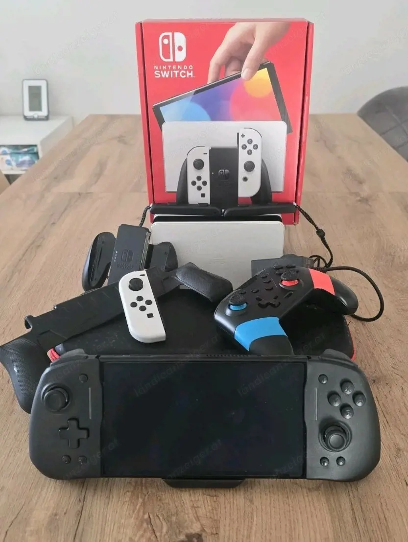 nintendo switch oled mit Zubehör 