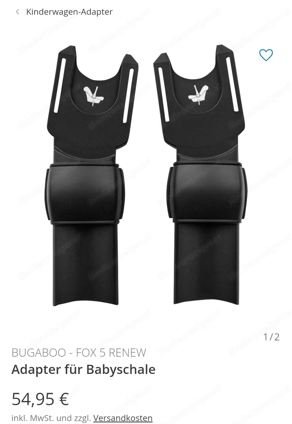 Bugaboo Adapter für Babyschale